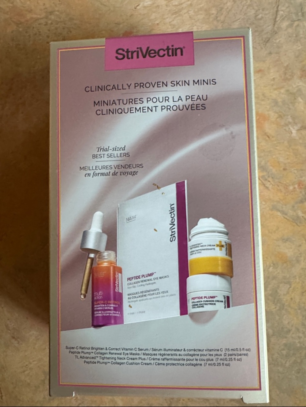 StriVectin Skin Minis Set - Pink, White, Gold